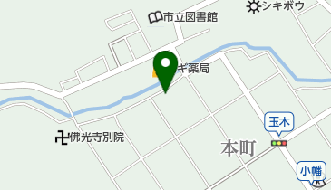 川ふさ商店の地図画像