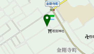 近江八幡市 金田コミュニティー消防センターの地図画像