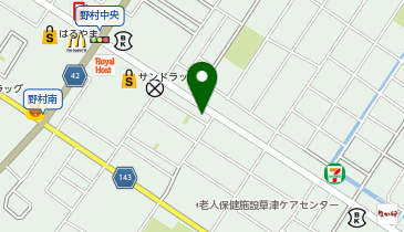 アミティーイングリッシュスクール草津校の地図画像