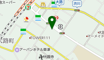 総合資格学院草津校の地図画像