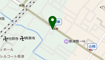 洗濯王 草津店の地図画像
