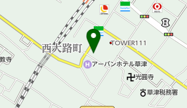 パームツリーの地図画像
