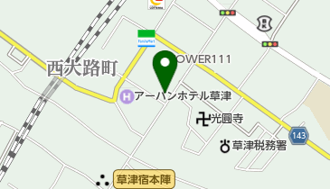 ユアサスポーツの地図画像