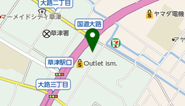 スエヒロ草津店の地図画像