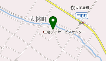 三宅町自治会館の地図画像