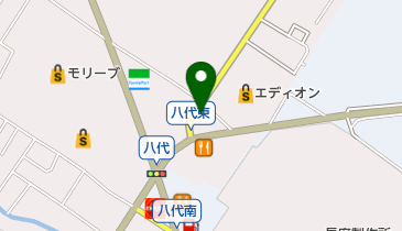 モリヤマシティバレエの地図画像