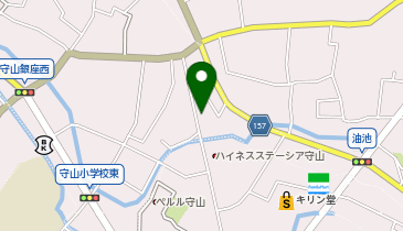 守山キリスト福音教会の地図画像