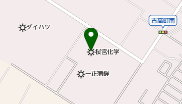 桜宮化学株式会社守山工場の地図画像