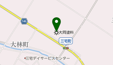 大同塗料株式会社滋賀工場の地図画像