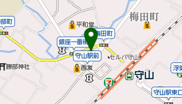 朝日生命保険相互会社 守山営業所の地図画像