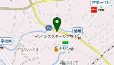 理容室寺田の地図画像