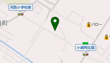 理容アキナガの地図画像