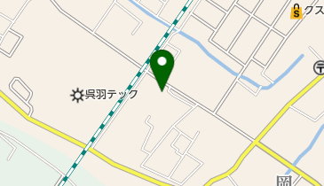 インテリアかわさきの地図画像