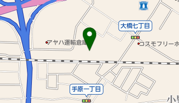 福山通運株式会社 栗東支店の地図画像