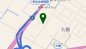 大隅易断所の地図画像