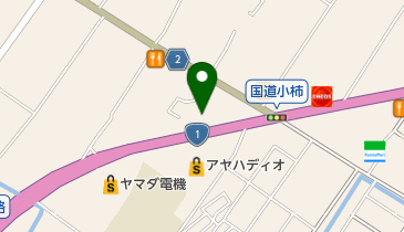 古川自動車販売の地図画像