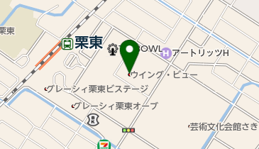 カットハウスクィーンの地図画像