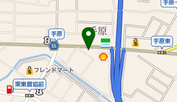 カットハウスホラグチの地図画像