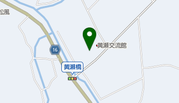 黄瀬交流館さららの地図画像