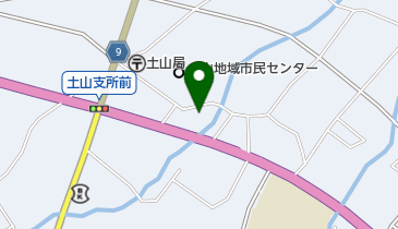 土山町商工会の地図画像