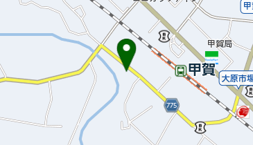 アラカワ化粧品店の地図画像