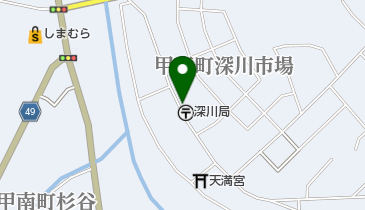 ファッションヘアーサロンさかがみの地図画像