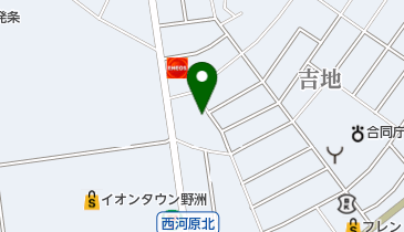 吉地自治会館の地図画像