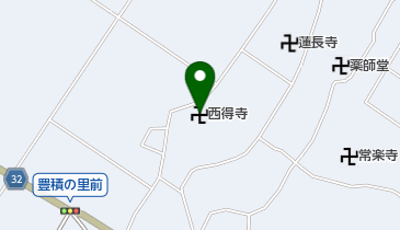 西得寺の地図画像