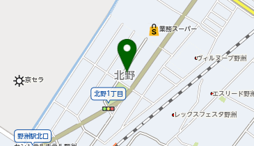 メナード化粧品エレガント北口店の地図画像