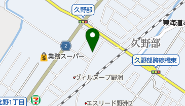 ヘアーサロン大前の地図画像