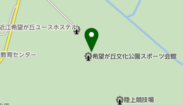 希望が丘青年の城食堂のぞみの地図画像