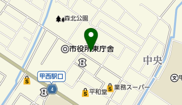 甲西石部ロータリークラブの地図画像