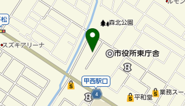 湖南市社会福祉協議会湖南市ボランティアセンターの地図画像