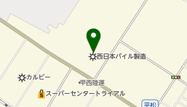 NC西日本パイル製造株式会社滋賀工場の地図画像