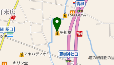 ハン六安曇川店の地図画像