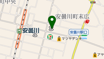 アート写真店の地図画像