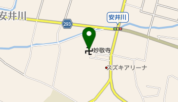 妙敬寺の地図画像