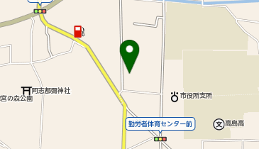 山野愛子どろんこ美容湖西今津店の地図画像