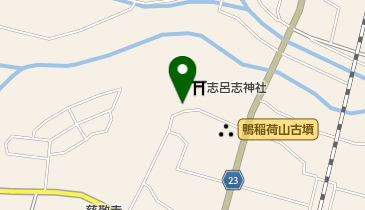 橋本かしわ店の地図画像