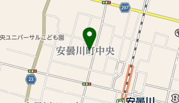 バーバーヒライの地図画像