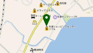 プラージュ理容今津店の地図画像