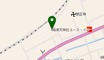 海津天神社の地図画像