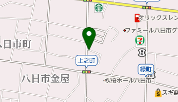 うえだウイニング治療院の地図画像