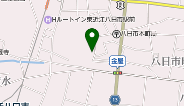 虹彩工房の地図画像