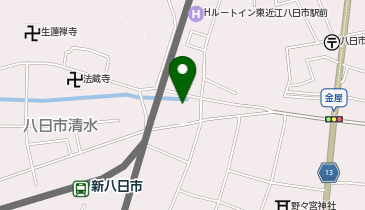 清水会館の地図画像