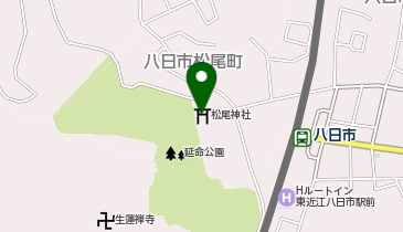 浜野会館の地図画像