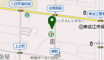 癒し空間ほっこり亭の地図画像