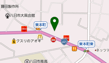 崇教真光八日市お浄め所の地図画像