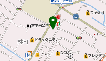 株式会社マエダクリーニング 能登川店の地図画像