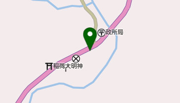 愛知川上流漁協の地図画像
